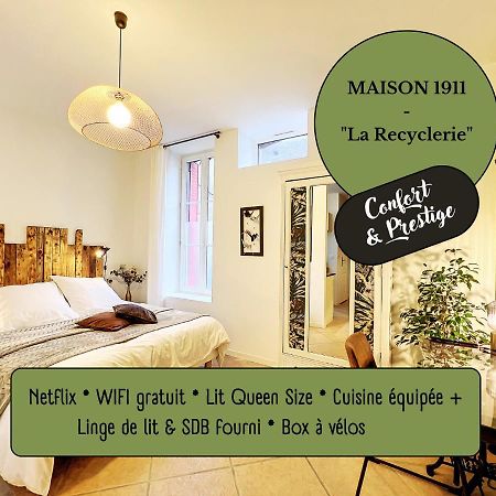 Studio La Recyclerie - Maison 1911 - Confort & Prestige جيان المظهر الخارجي الصورة