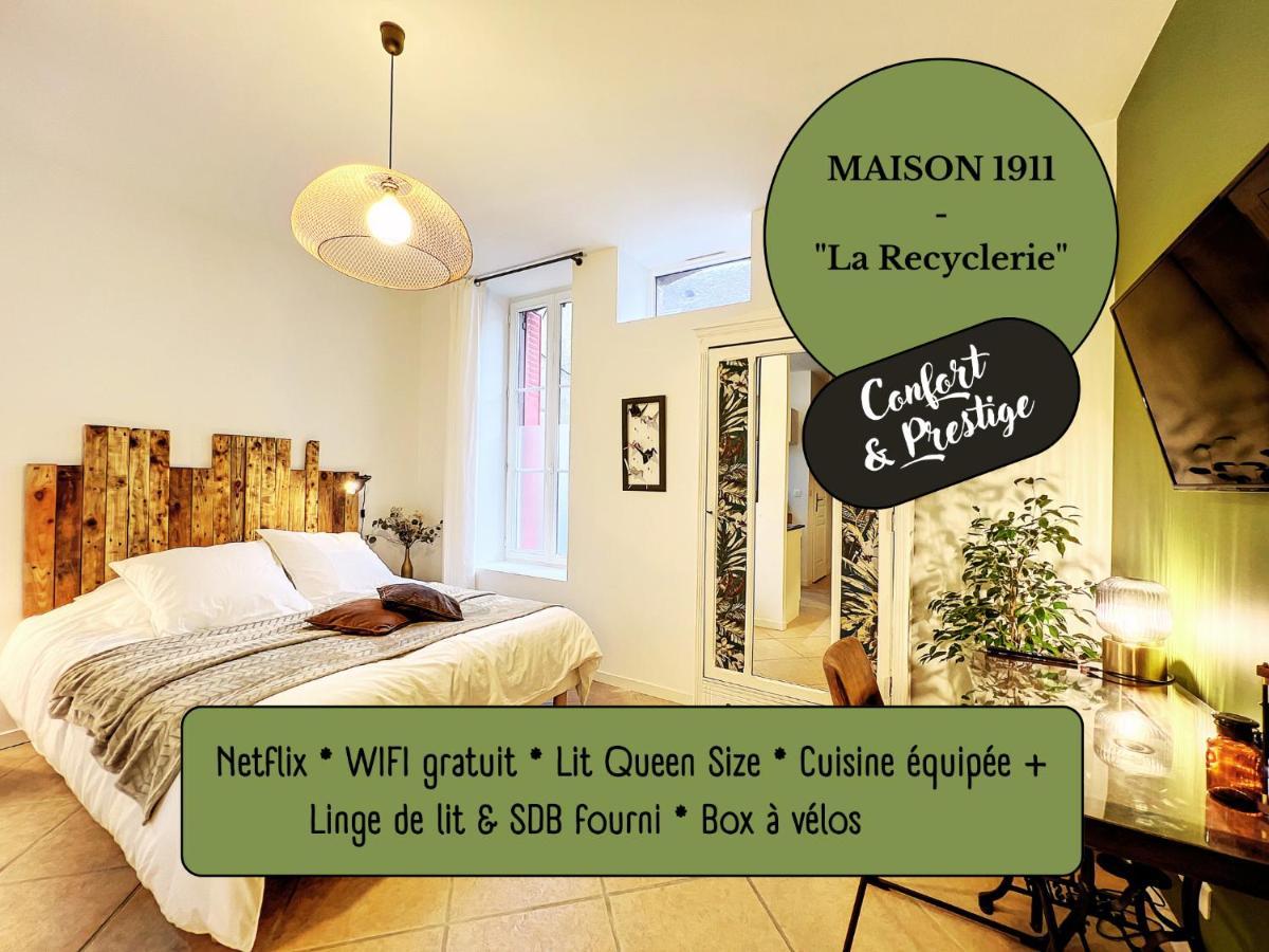 Studio La Recyclerie - Maison 1911 - Confort & Prestige جيان المظهر الخارجي الصورة